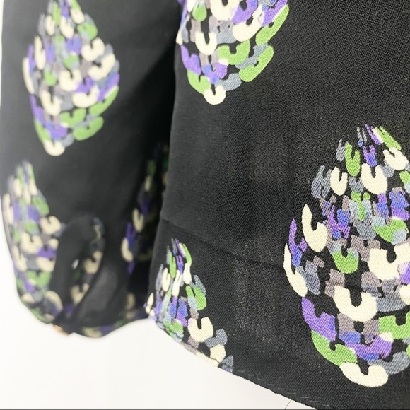 Diane Von Furstenberg Design Silk Wrap Top Blouse - Picture 6 of 10